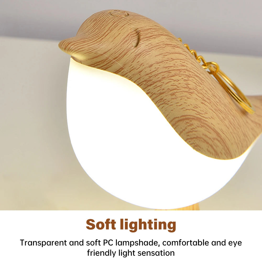 Magpie LED Night Lights: 3-Color Touch USB Aromatherapy Lamp